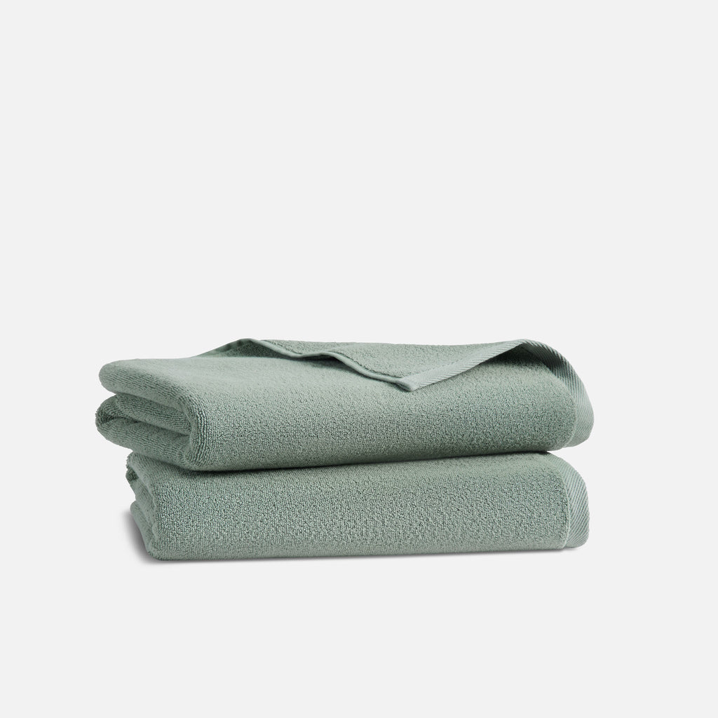 Plush Turkish Cotton Bath Sheets Set of 2