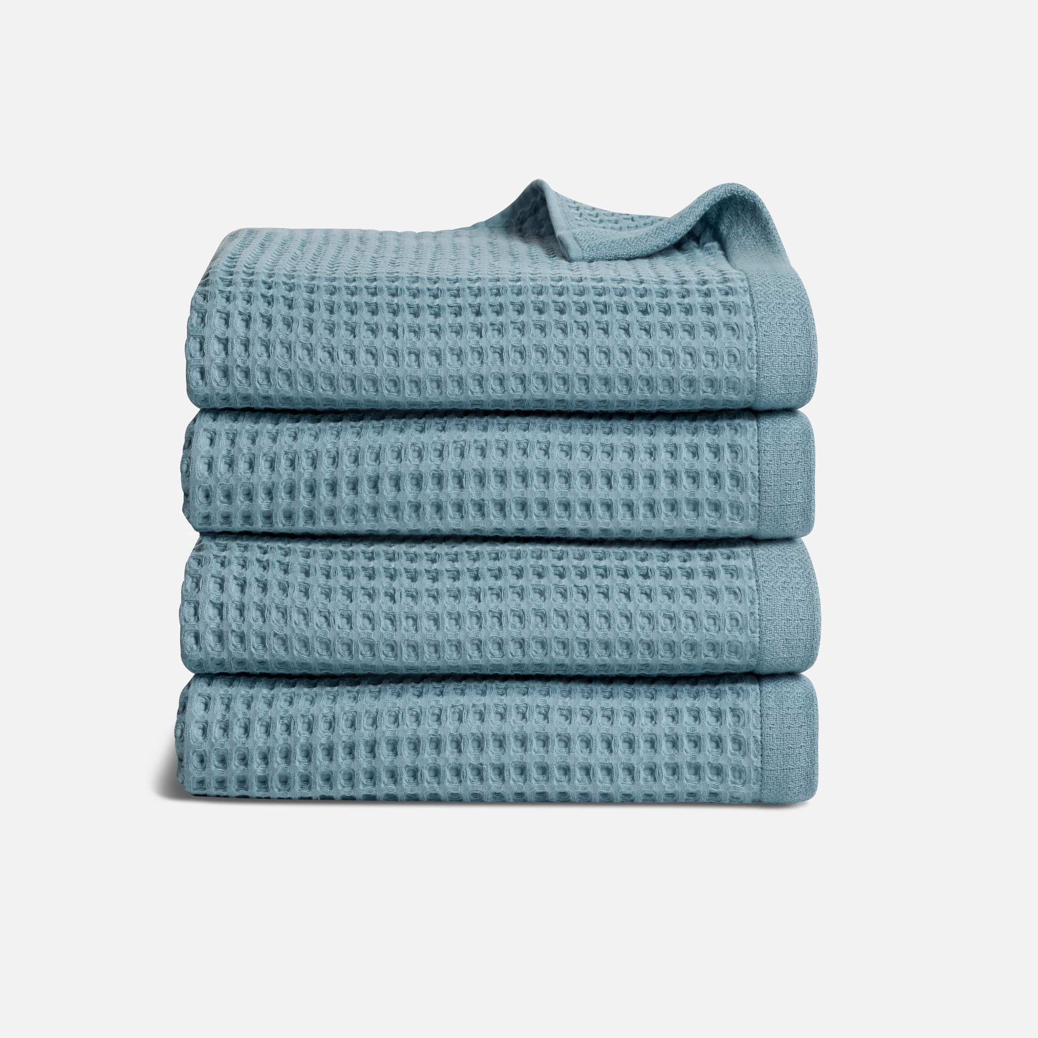 Dreamweave Waffle Set of 4 Bath Towel Bundle