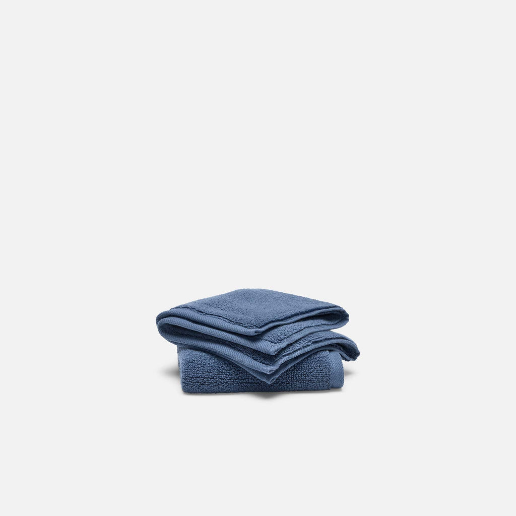 Super-Plush Turkish Cotton Washcloths Set of 2