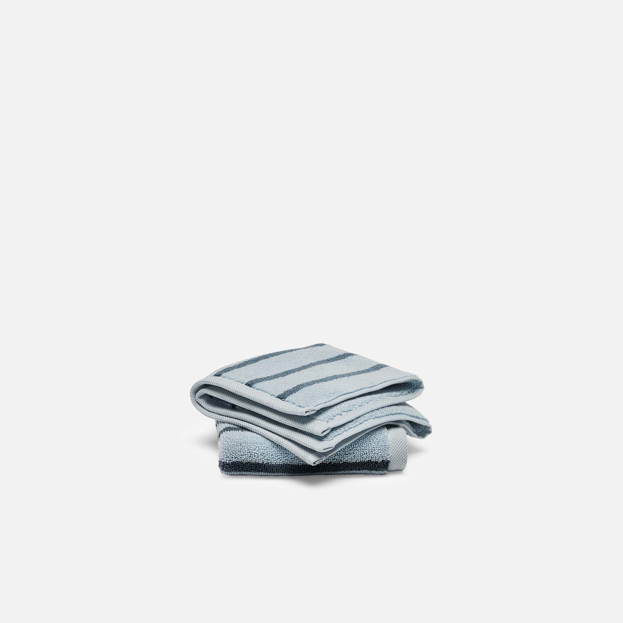 Super-Plush Turkish Cotton Washcloths Set of 2