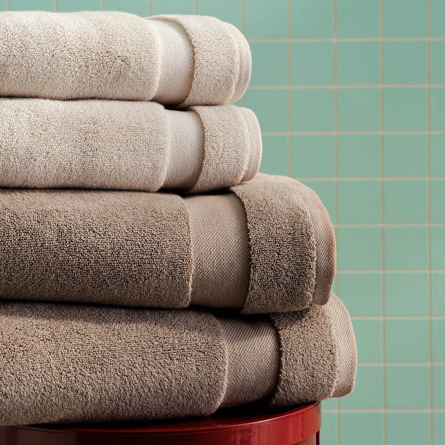 Super-Plush Turkish Cotton Bath Towels Set of 2