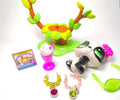 Littlest Pet Shop walking cat #1679 with cute accessories